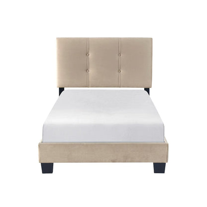 Homelegance  - Newberry Twin Platform Bed in Light brown - 1350BRT-1  view 4