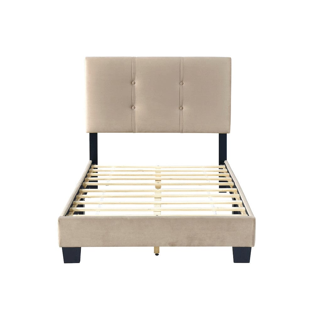 Homelegance  - Newberry Twin Platform Bed in Light brown - 1350BRT-1  view 6
