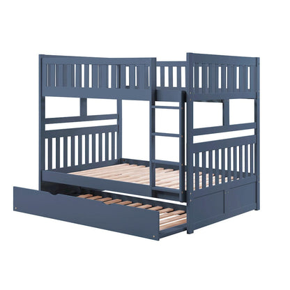 Homelegance  - Nora Full/Full Bunk Bed - B2083BUFF-1x  view 10