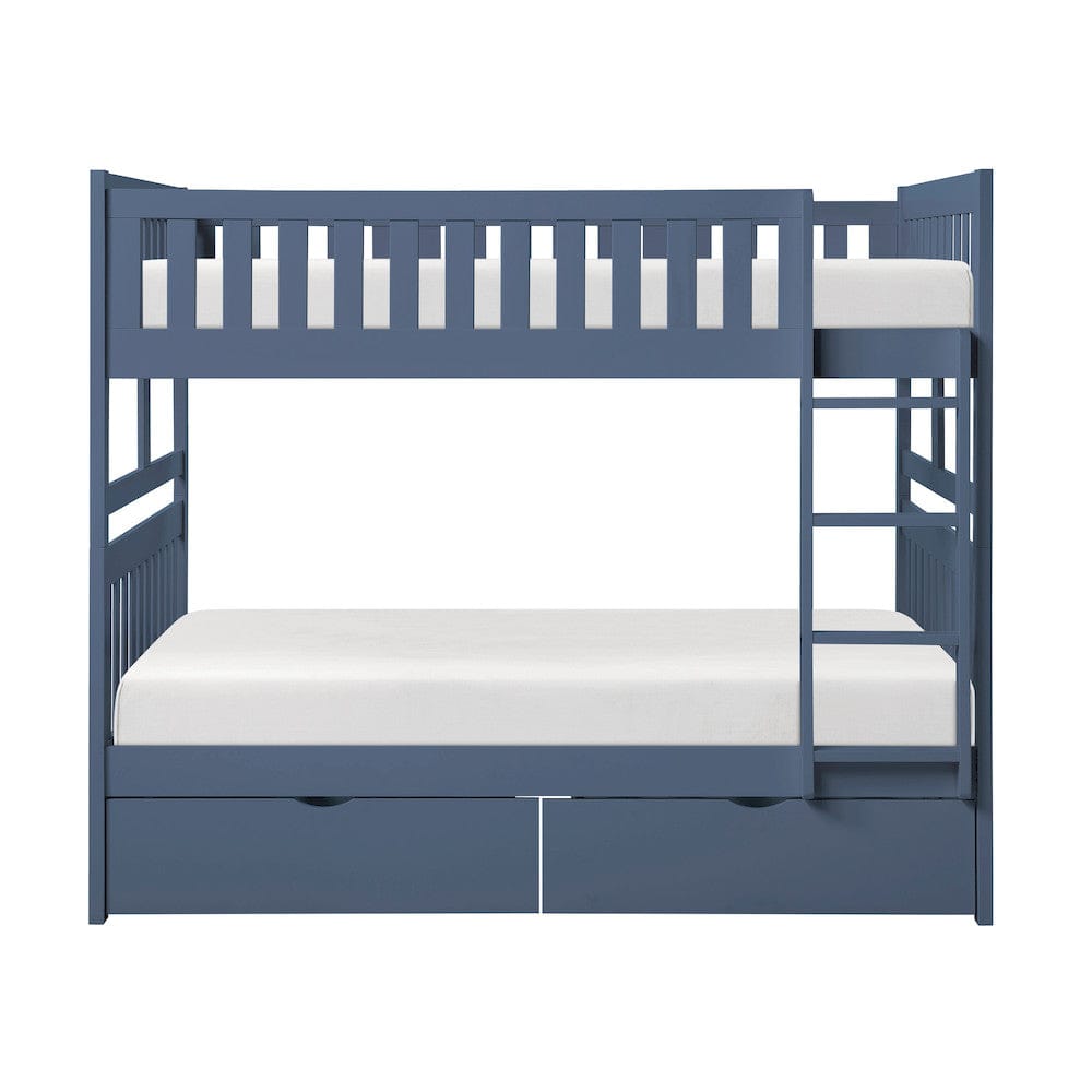 Homelegance  - Nora Full/Full Bunk Bed - B2083BUFF-1x  view 11