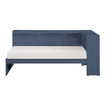 Homelegance  - Nora Twin Bookcase Corner Platform Bed - B2083BUBC-1BCx  view 2
