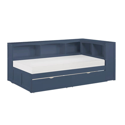 Homelegance  - Nora Twin Bookcase Corner Platform Bed - B2083BUBC-1BCx  view 8