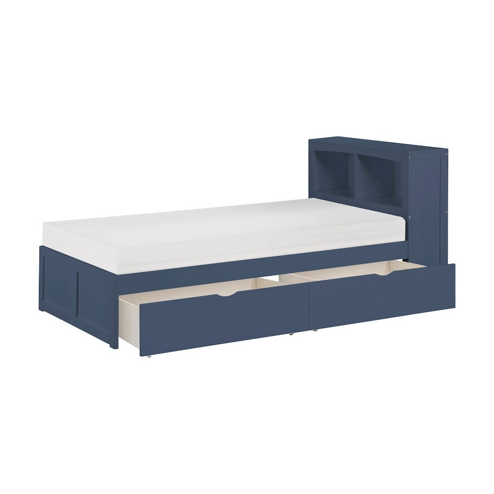 Homelegance  - Nora Twin Bookcase Platform Bed - B2083BUBC-1x  view 10