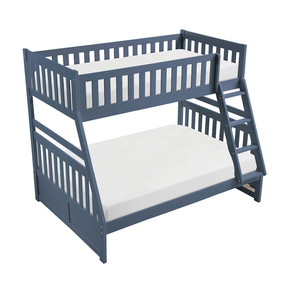 Homelegance  - Nora Twin/Full Bunk Bed - B2083BUTF-1x  view 5