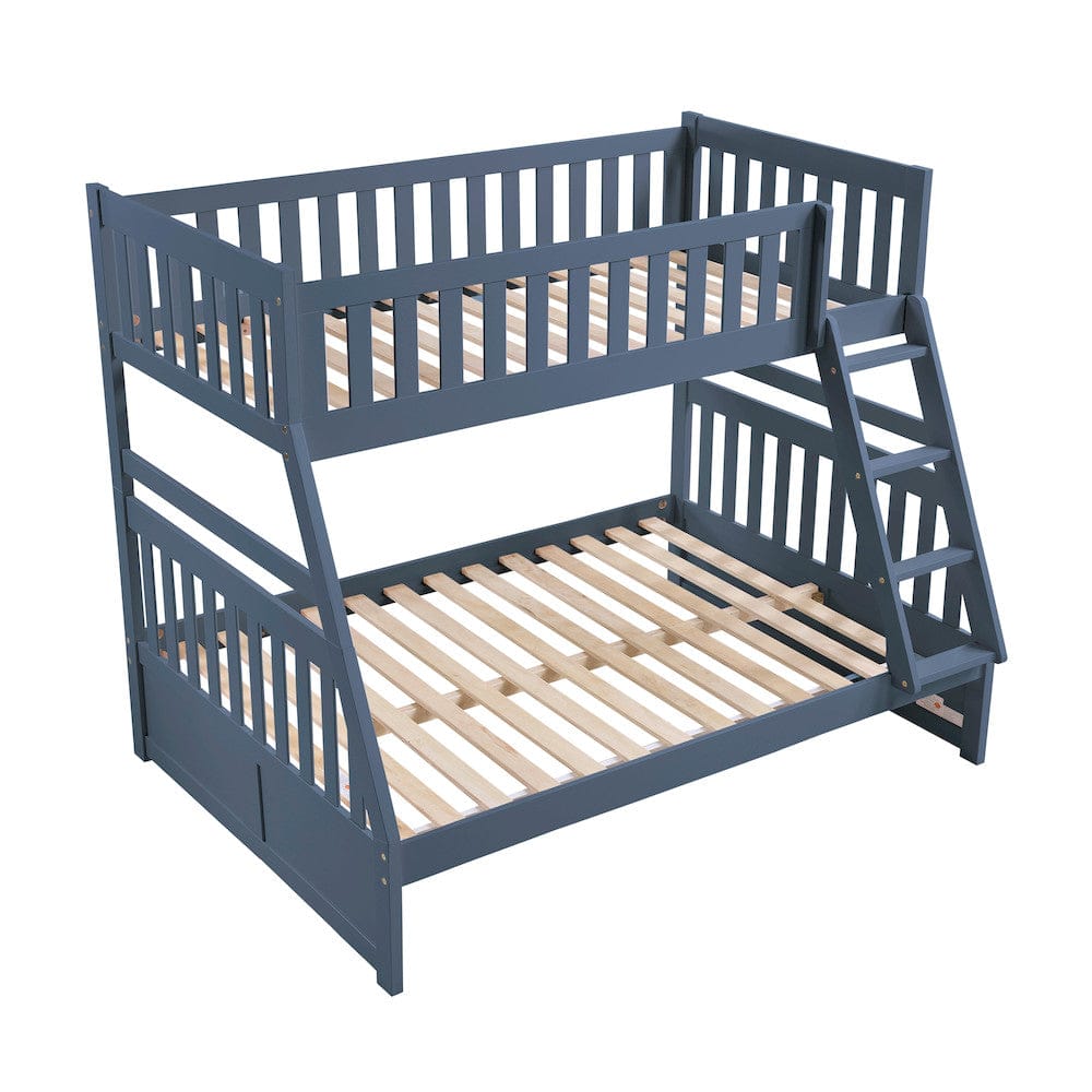 Homelegance  - Nora Twin/Full Bunk Bed - B2083BUTF-1x  view 6