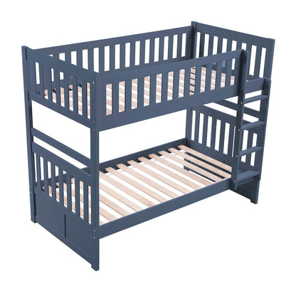 Homelegance  - Nora Twin/Twin Bunk Bed - B2083BU-1x  view 6