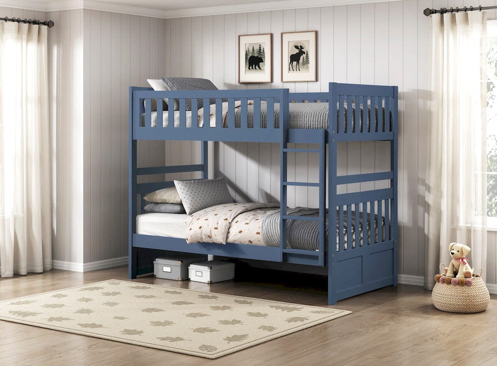 Homelegance  - Nora Twin/Twin Bunk Bed - B2083BU-1x  view 7