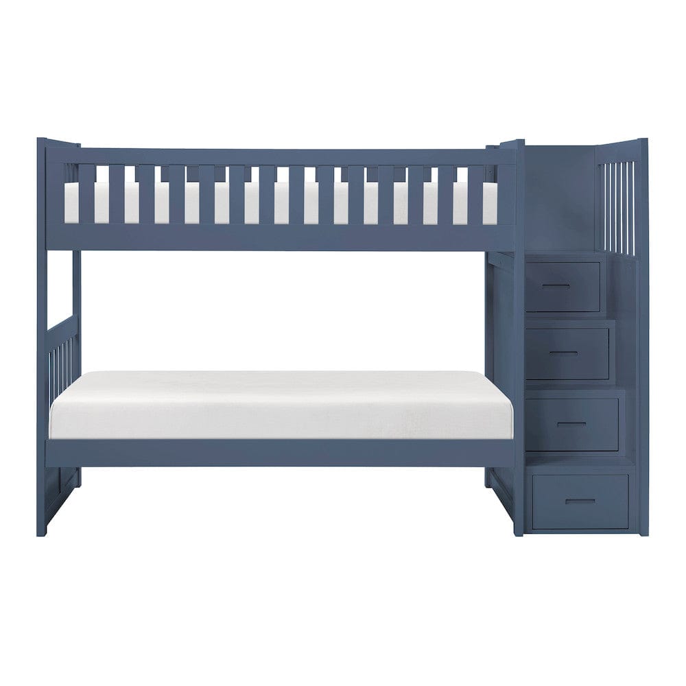 Homelegance  - Nora Twin/Twin Step Bunk Bed - B2083BUSB-1x  view 3