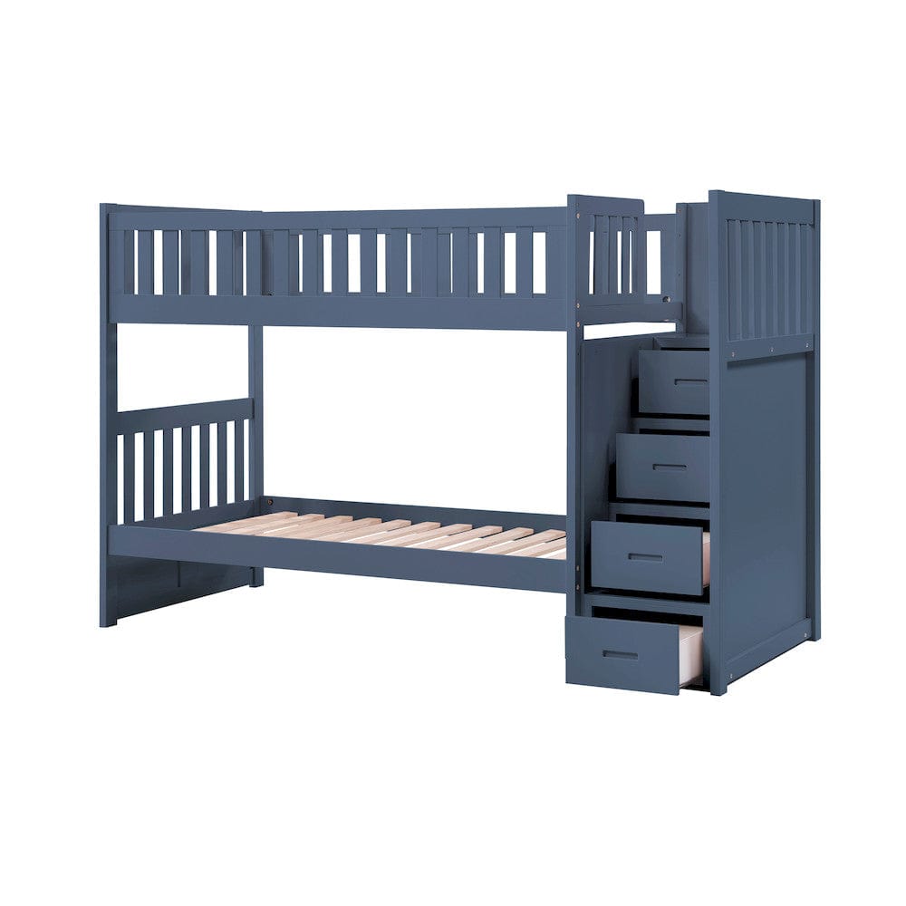 Homelegance  - Nora Twin/Twin Step Bunk Bed - B2083BUSB-1x  view 6