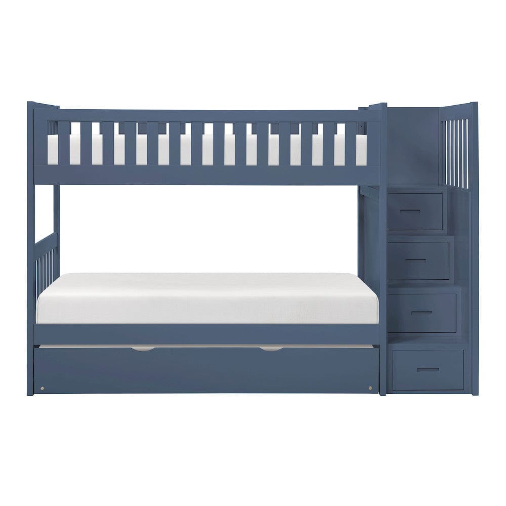 Homelegance  - Nora Twin/Twin Step Bunk Bed - B2083BUSB-1x  view 7