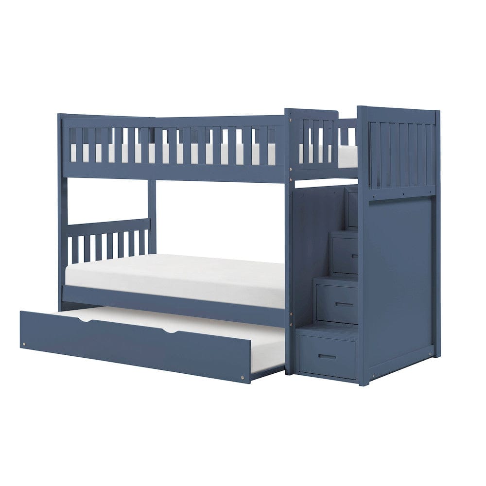 Homelegance  - Nora Twin/Twin Step Bunk Bed - B2083BUSB-1x  view 11