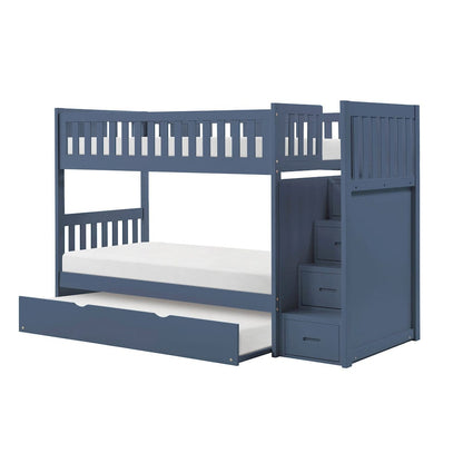 Homelegance  - Nora Twin/Twin Step Bunk Bed - B2083BUSB-1x  view 11