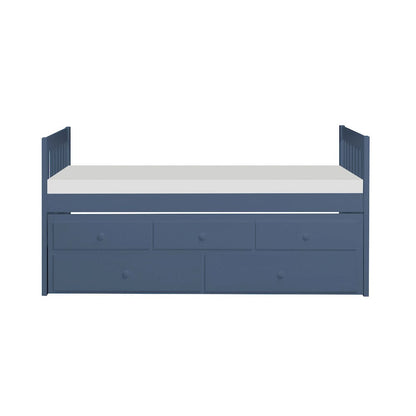 Homelegance  - Nora Twin/Twin Trundle Bed - B2083BUPR-1x  view 1
