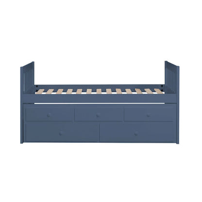 Homelegance  - Nora Twin/Twin Trundle Bed - B2083BUPR-1x  view 2