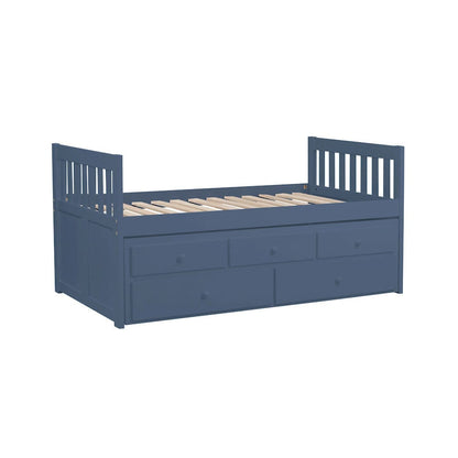 Homelegance  - Nora Twin/Twin Trundle Bed - B2083BUPR-1x  view 4