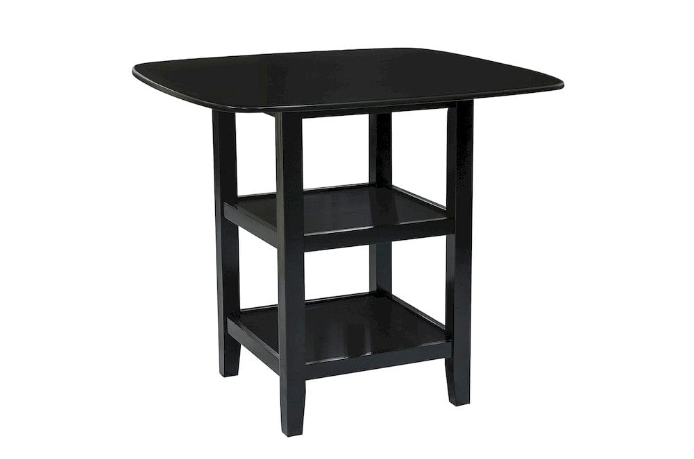 Homelegance  - Norman 5-Piece Pack Counter Height Set in Black - 2514BK-36  view 4