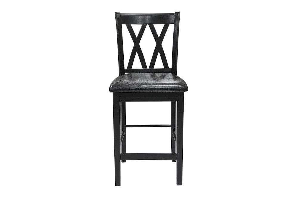 Homelegance  - Norman 5-Piece Pack Counter Height Set in Black - 2514BK-36  view 6