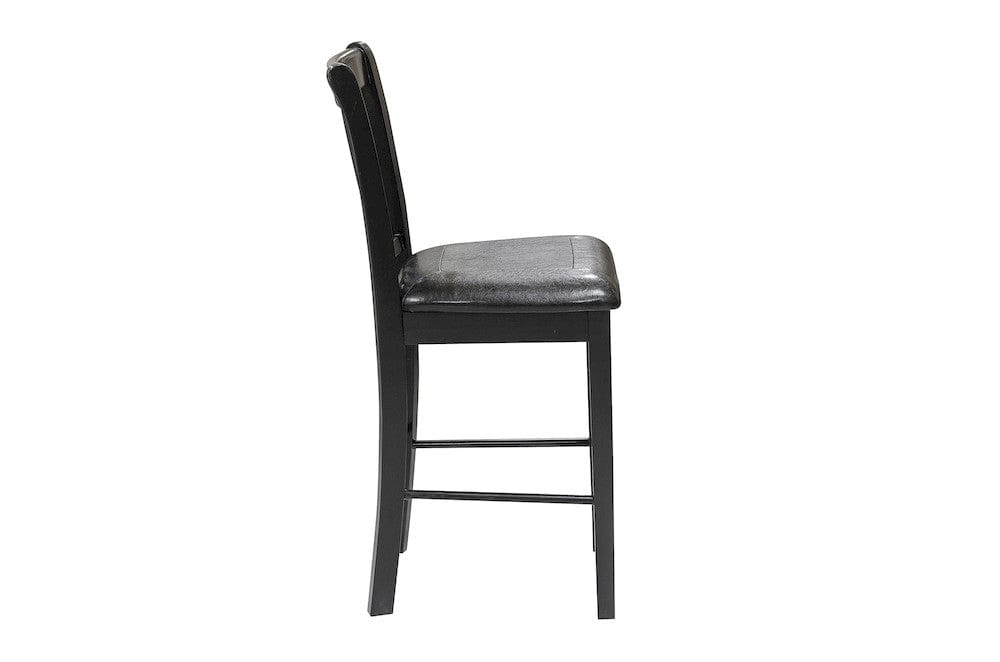 Homelegance  - Norman 5-Piece Pack Counter Height Set in Black - 2514BK-36  view 8