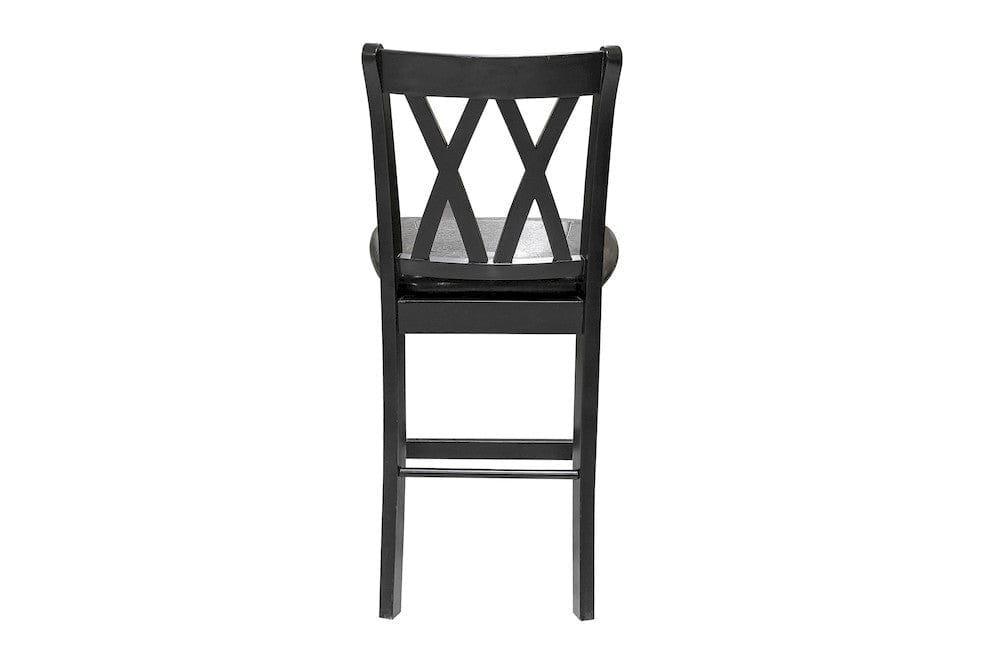 Homelegance  - Norman 5-Piece Pack Counter Height Set in Black - 2514BK-36  view 9