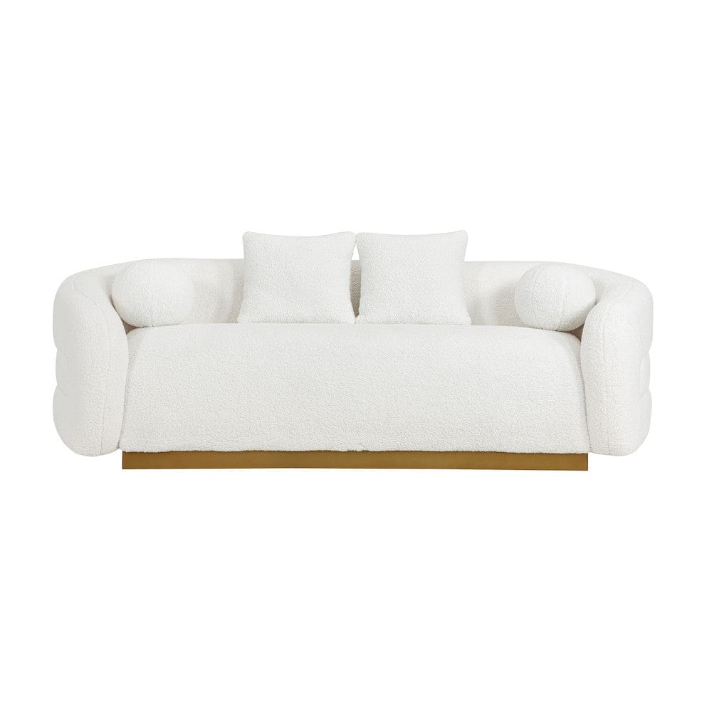 Homelegance  - Novella Sofa in White - 8568WH-3  view 2