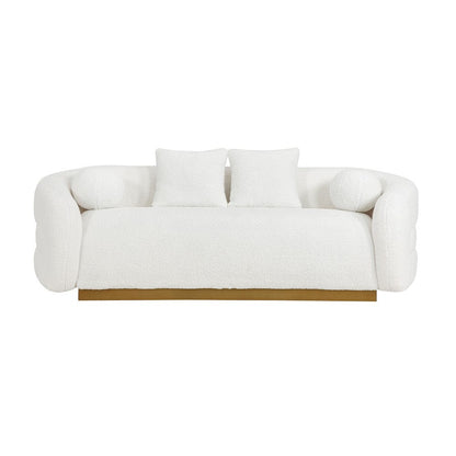 Homelegance  - Novella Sofa in White - 8568WH-3  view 2