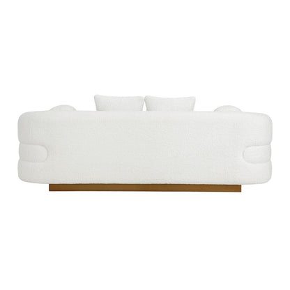 Homelegance  - Novella Sofa in White - 8568WH-3  view 3