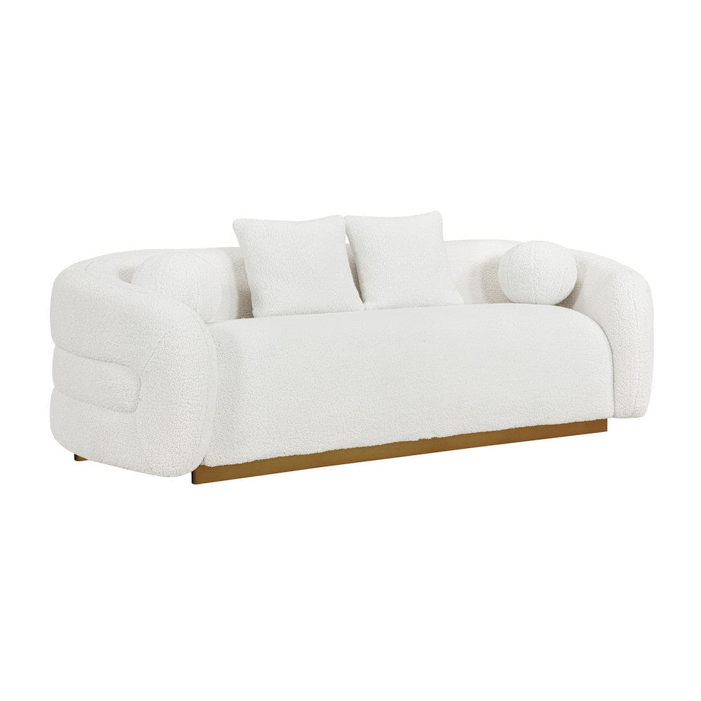 Homelegance  - Novella Sofa in White - 8568WH-3  view 6