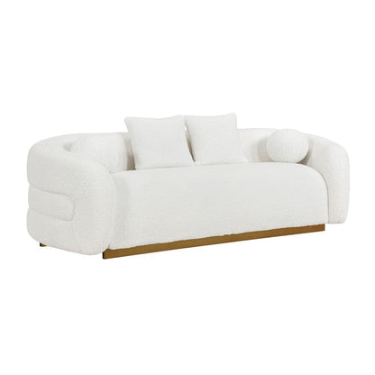 Homelegance  - Novella Sofa in White - 8568WH-3  view 6