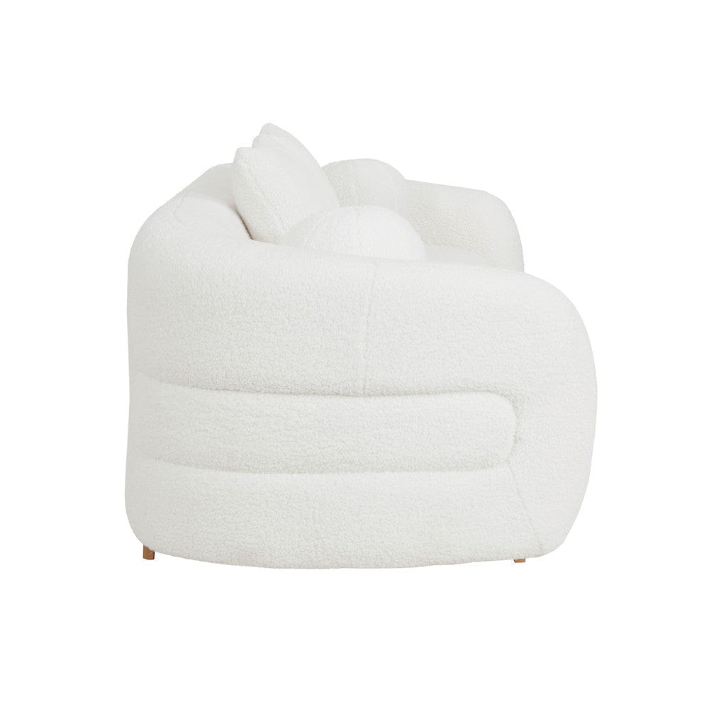 Homelegance  - Novella Sofa in White - 8568WH-3  view 7