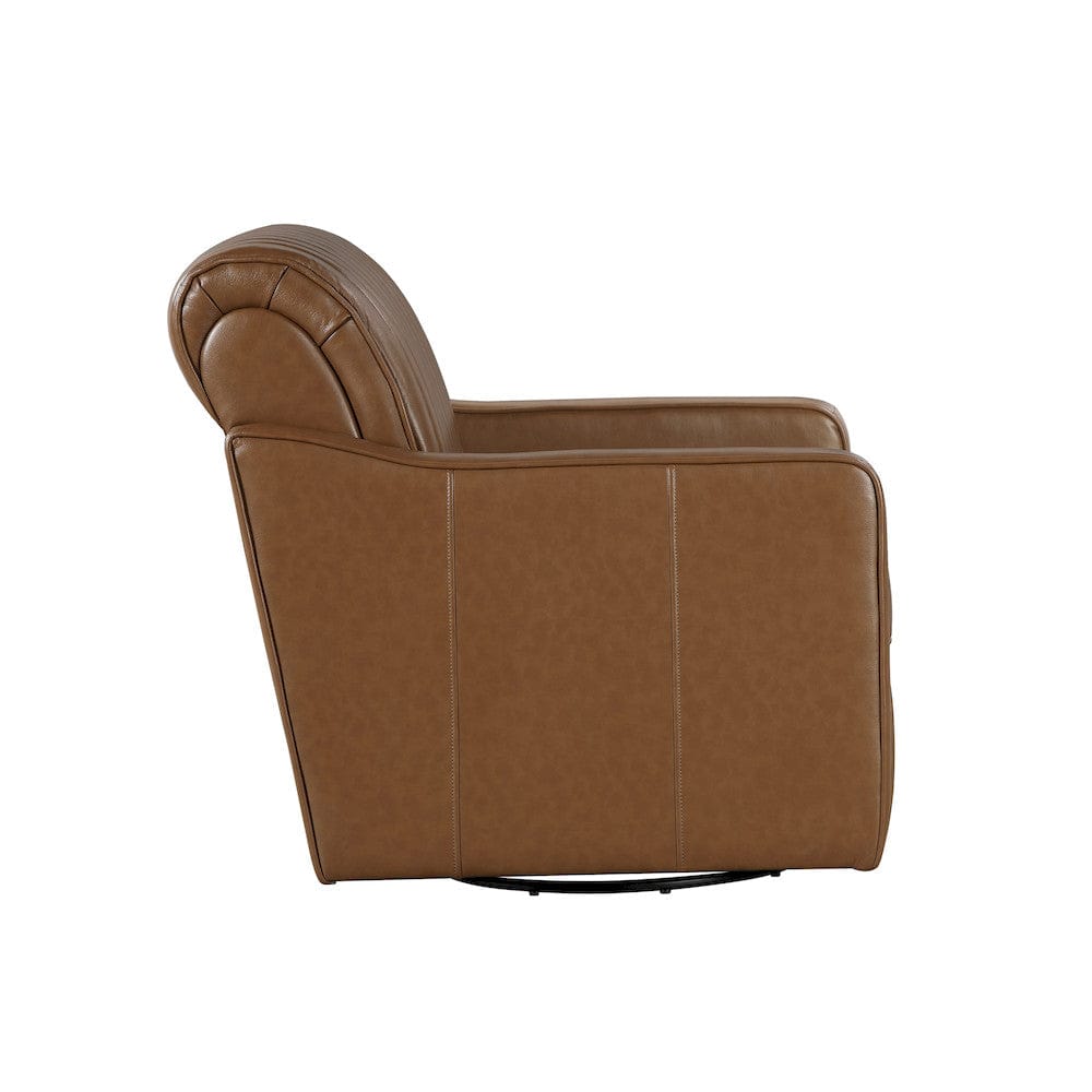 Homelegance  - November Swivel Chair in Brown - 1257BR-1  view 3