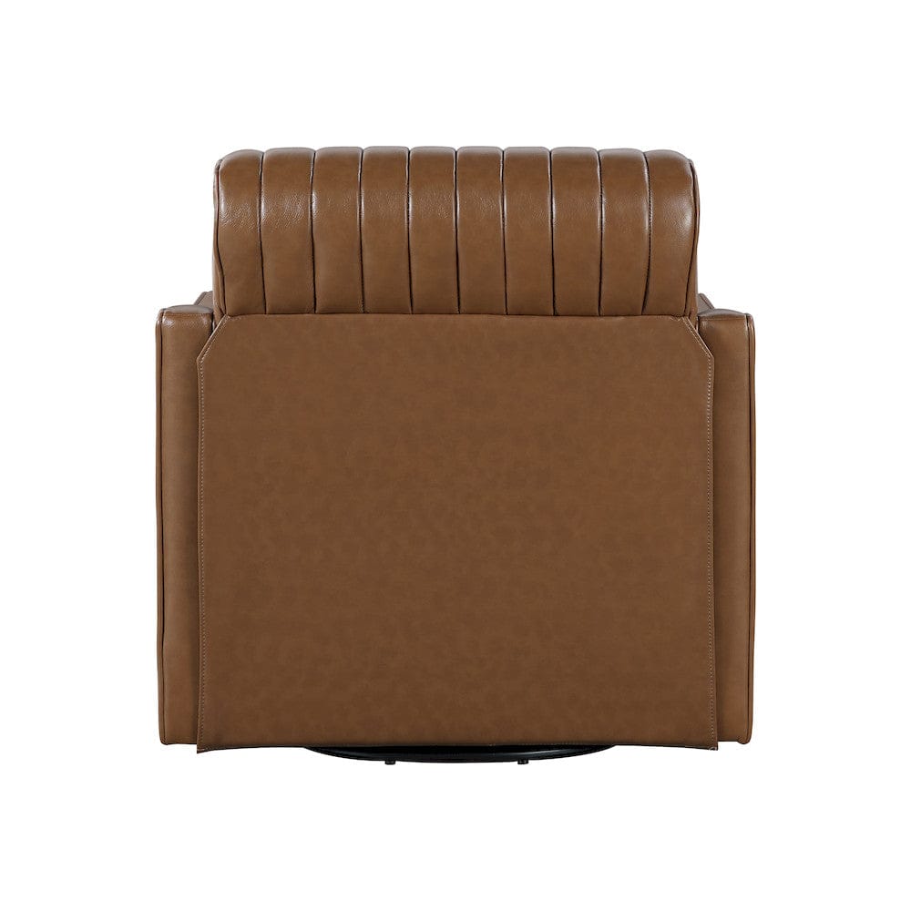 Homelegance  - November Swivel Chair in Brown - 1257BR-1  view 4
