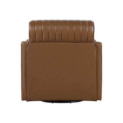 Homelegance  - November Swivel Chair in Brown - 1257BR-1  view 4