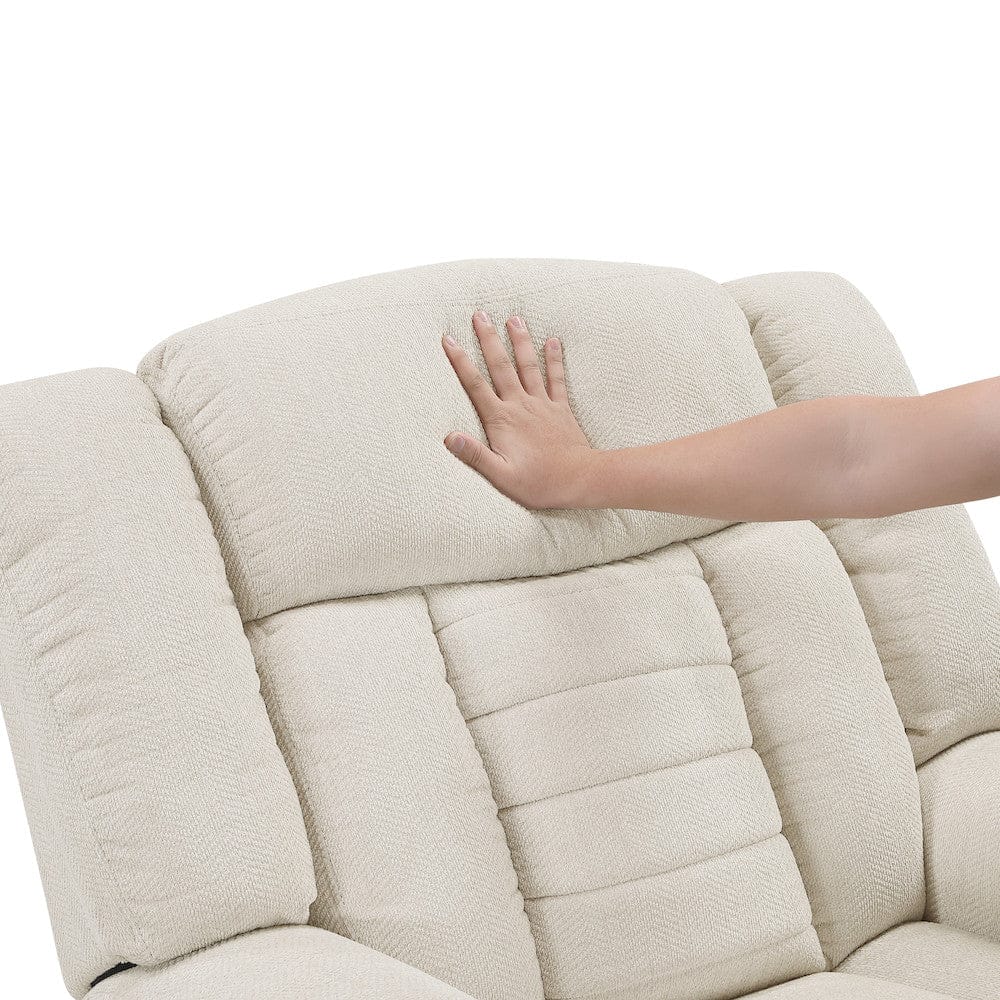 Homelegance  - Nutmeg Double Reclining Sofa in Beige - 9901BE-3  view 5