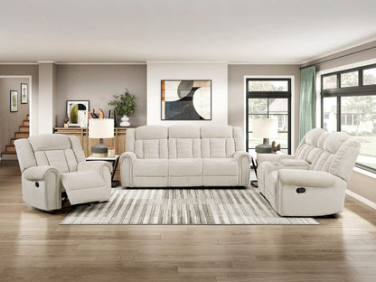 Homelegance  - Nutmeg Double Reclining Sofa in Beige - 9901BE-3  view 8