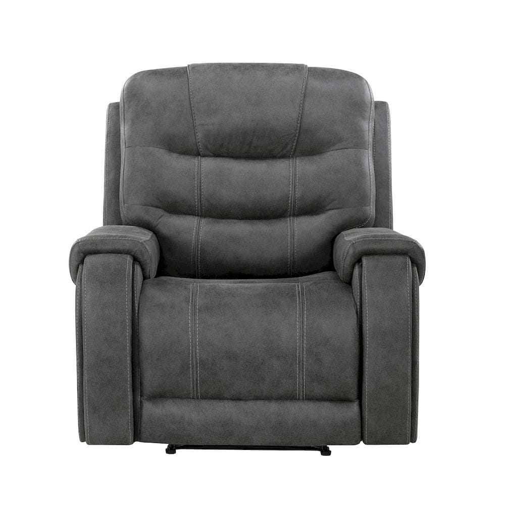 Homelegance  - Oberon Reclining Chair in Dark gray - 9634DGY-1  view 4