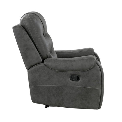 Homelegance  - Oberon Reclining Chair in Dark gray - 9634DGY-1  view 6
