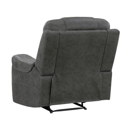Homelegance  - Oberon Reclining Chair in Dark gray - 9634DGY-1  view 7
