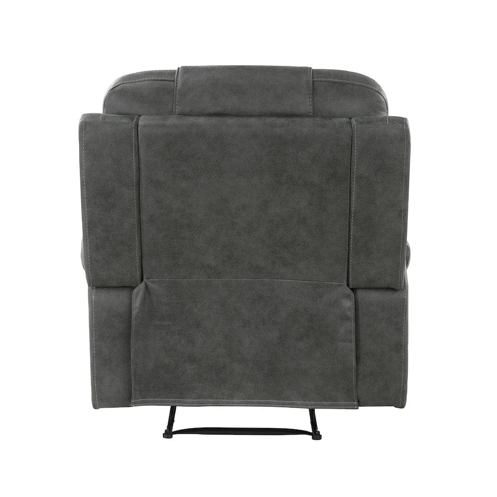 Homelegance  - Oberon Reclining Chair in Dark gray - 9634DGY-1  view 8