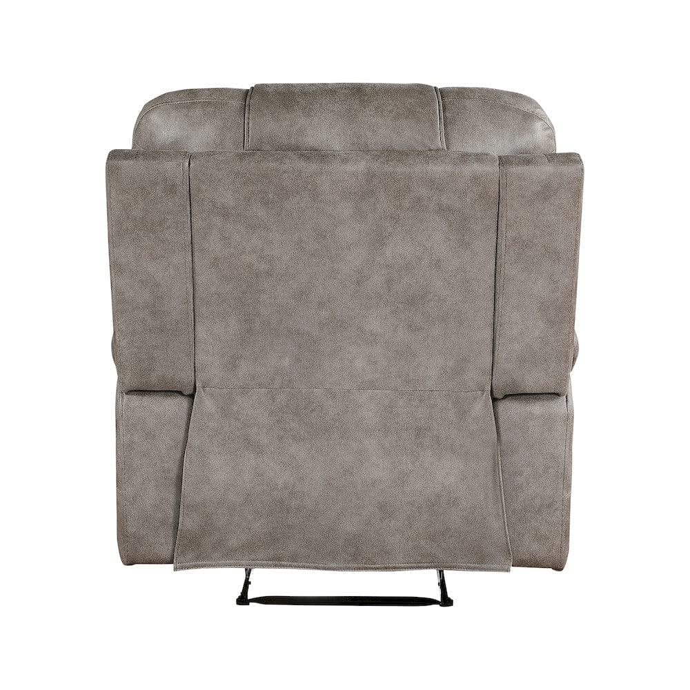 Homelegance  - Oberon Reclining Chair in Grayish brown - 9634GBR-1  view 6