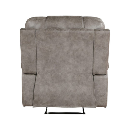 Homelegance  - Oberon Reclining Chair in Grayish brown - 9634GBR-1  view 6