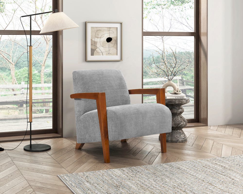 Homelegance  - Odessa Accent Chair in Gray - 1136GY-1  view 8