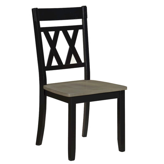 Homelegance  - Ogden Side Chair - 5985BKS  view 2