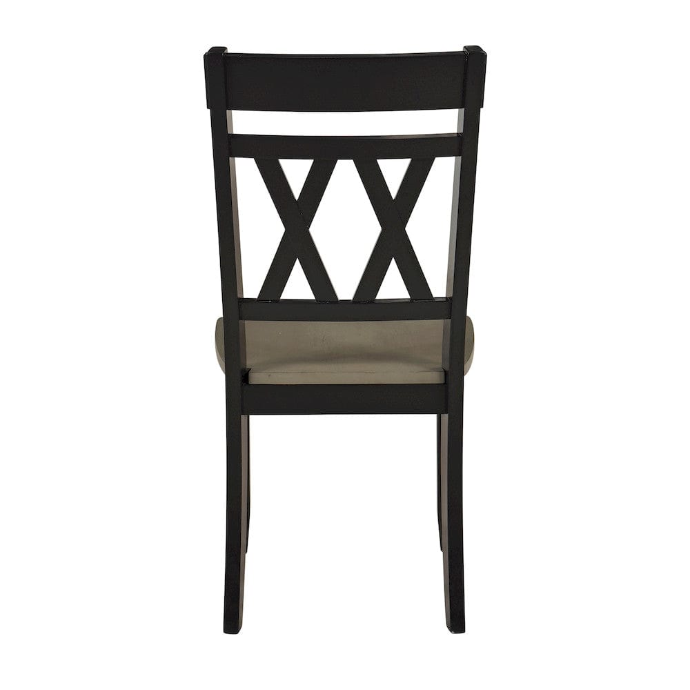 Homelegance  - Ogden Side Chair - 5985BKS  view 4