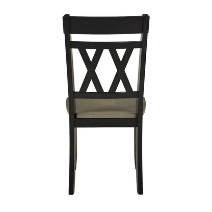 Homelegance  - Ogden Side Chair - 5985BKS  view 4