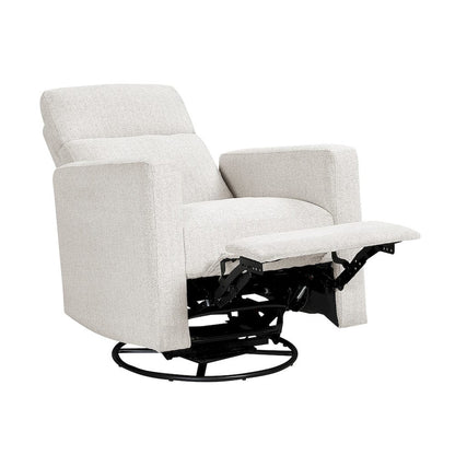 Homelegance  - Olathe Swivel Glider Reclining Chair in Newsprint - 9504NPF-1  view 7
