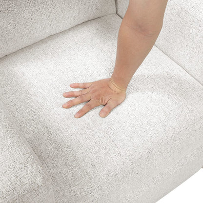 Homelegance  - Olathe Swivel Glider Reclining Chair in Newsprint - 9504NPF-1  view 11
