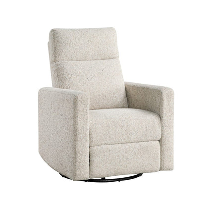 Homelegance  - Olathe Swivel Glider Reclining Chair in Quartz - 9504-1  view 1
