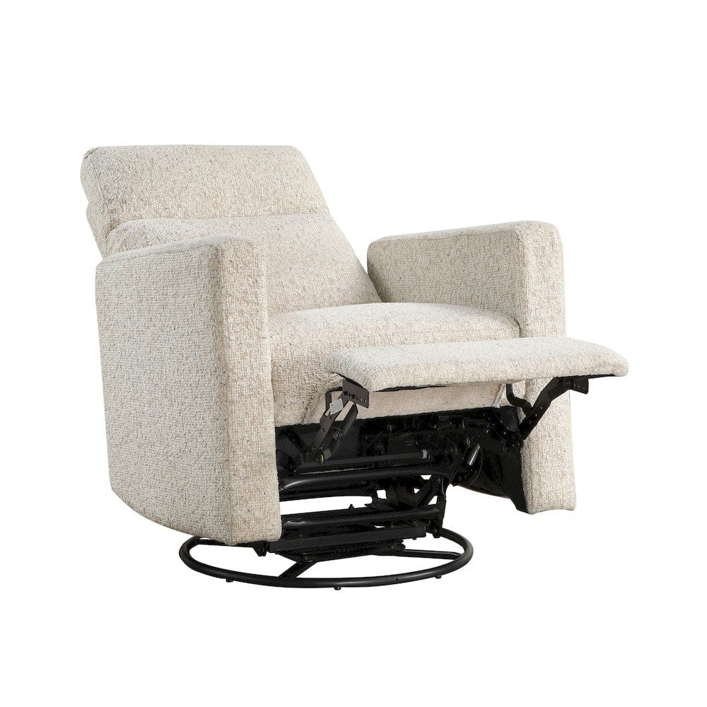 Homelegance  - Olathe Swivel Glider Reclining Chair in Quartz - 9504-1  view 2