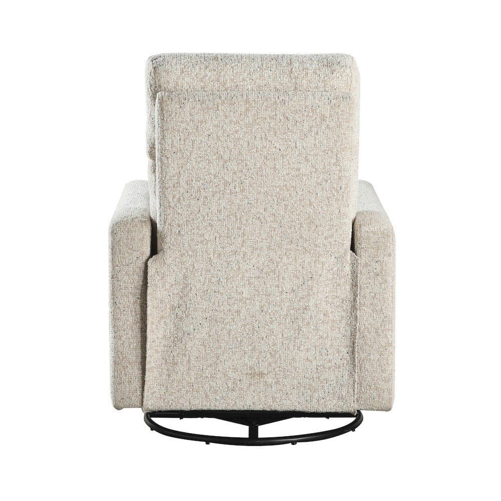 Homelegance  - Olathe Swivel Glider Reclining Chair in Quartz - 9504-1  view 5