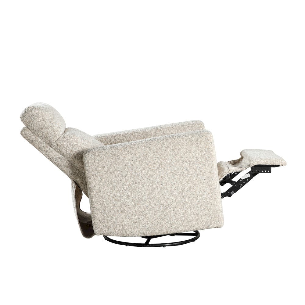 Homelegance  - Olathe Swivel Glider Reclining Chair in Quartz - 9504-1  view 6